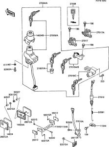 ZX1000 Ignition switch(1 / 2)