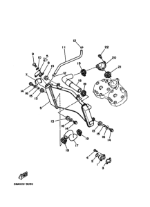 TZR250 ﾗｼﾞｴﾀ. ﾎｰｽ