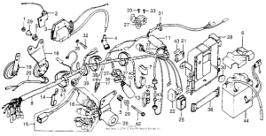 XL175 Wire harness + ignition coil