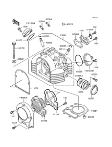 BJ250 Головка цилиндров