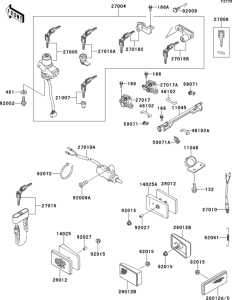 ZG1000 Замок зажикания
