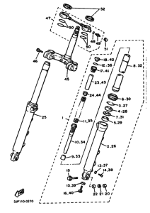 VMX12 Вилка передней оси