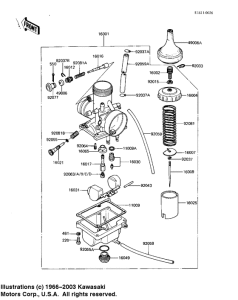 KDX80 Carburetor assy