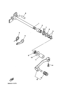 XT250T ｼﾌﾄｼﾔﾌﾄ