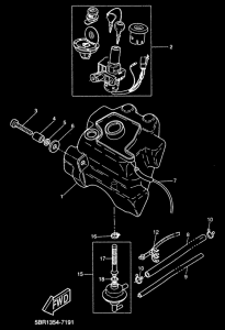 YQ50 Топливный бак