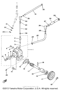 DT125G Масляный насос