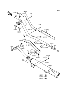 VN800 Глушитель