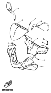 YQ50 Обтекатель 1