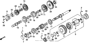 GL1100I Трансмиссия