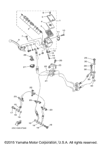 FJ09FCGY Главный тормозной цилиндр