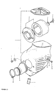 PE400 Воздухоочиститель
