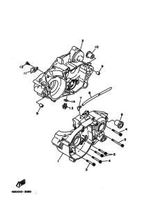 TY250ZS ｸﾗﾝｸｹｰｽ