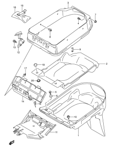 AN400 Багажник для шлема