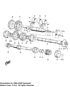 MC1 Transmission / change drum