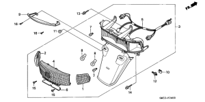NH90 Задний фонарь