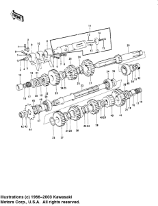  Transmission / change drum