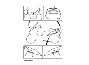 YP250S ｸﾞﾗﾌｲﾂｸ. ｴﾝﾌﾞﾚﾑ