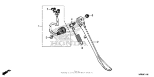VT1300CT Подножка