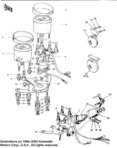  Meters / ignition switch