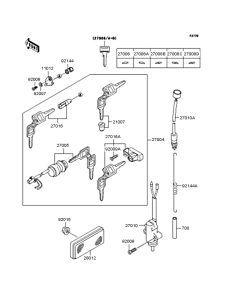  Замок зажигания