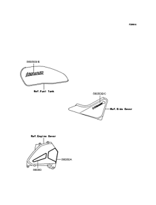 ZR400 Наклейки