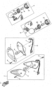YQ50 Поворотники