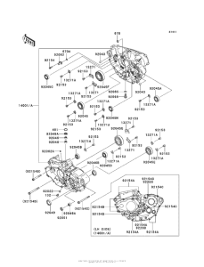  Картер двигателя