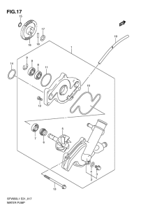 SFV650 Водяная помпа