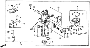 XR250 Carburetor 79