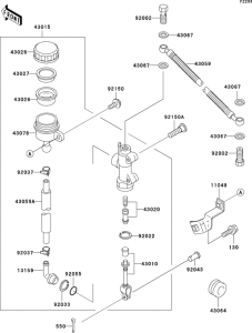  Задний торм цилиндр