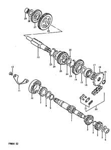 FR80 Трансмиссия