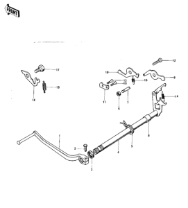  Переключатель передач
