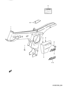 A100 Frame - frame cover