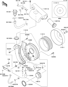 VN800 Воздушный фильтр