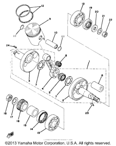 GTMXD Коленвал,поршни