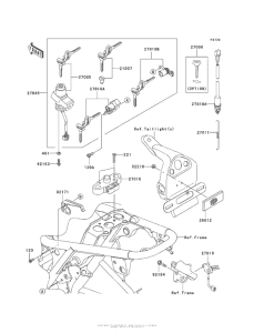 EJ800 Замок зажигания