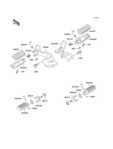 EL250 Подножки