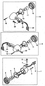 YH50 Поворотники