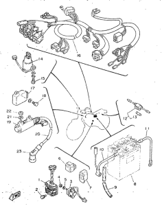 SR250 Электрика 1