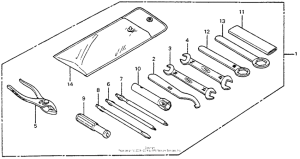 CB400 Инструмент