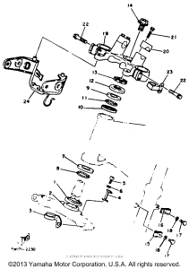 XT125J Управление