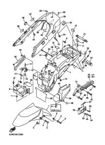 FJR1300 FJR13S Крыло