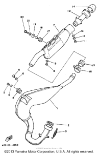 IT200S Выхлопная система