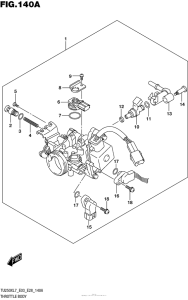 TU250 Корпус Дросселя