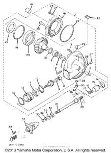 XJ900RK Ведущий вал