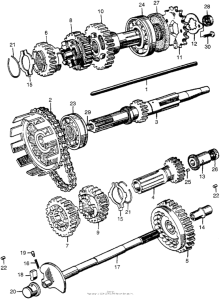 C72 Трансмиссия