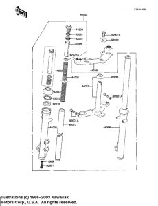 AR80 Вилка передней оси