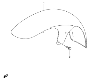 VS800 Переднее крыло