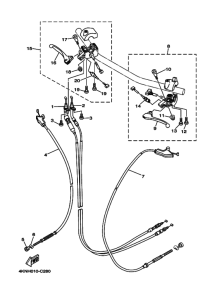 BA50C ﾊﾝﾄﾞﾙｽｲﾂﾁ & ﾚﾊﾞｰ & ｹｰﾌﾞﾙ