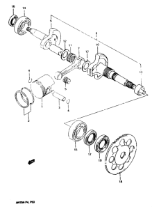 AH75 Вал коленчатый